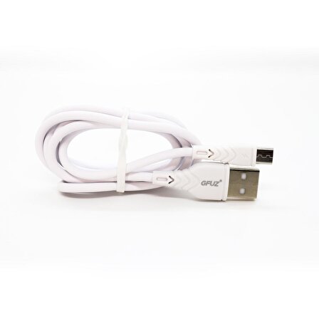 Global CA60 USBA to Micro Hızlı Data ve Şarj Kablosu 3A Beyaz