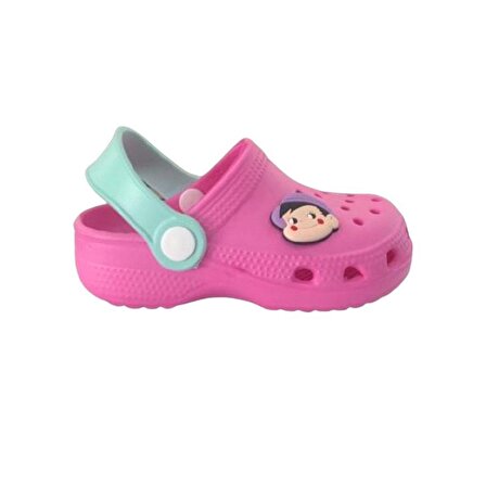 Akınal Bella E012 Pembe Çocuk Havuz Terlik Sandalet