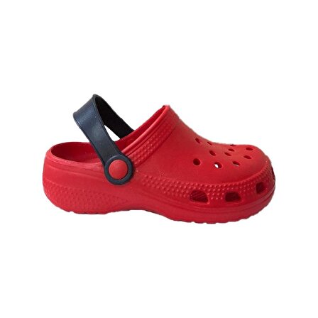Kırmızı Çocuk Havuz/Deniz Terlik Sandalet