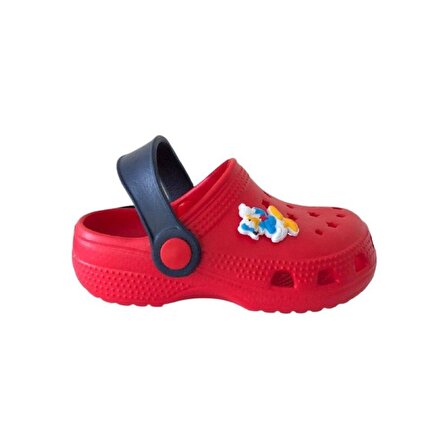 Akınal Bella Kırmızı Ördek Çocuk Havuz/Deniz Terlik Sandalet