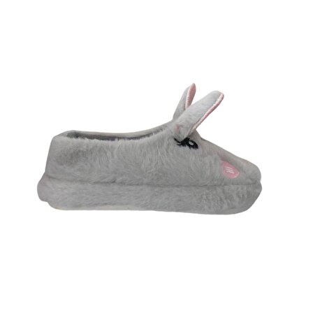 Cex Tavşan 2PR Gri Kadın Ev Ayakkabısı
