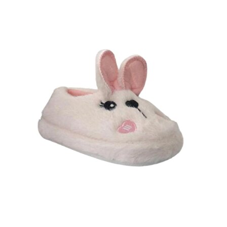 Cex Tavşan 2PR Beyaz Çocuk Ev Ayakkabısı