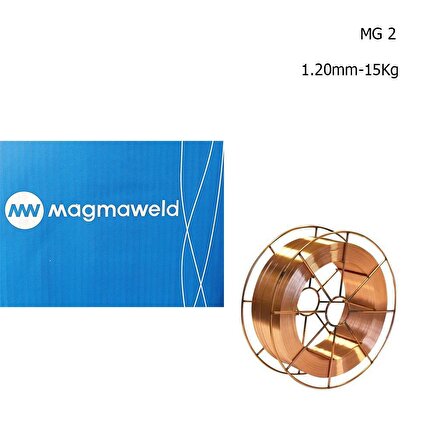 Magmaweld MG 2 1.20mm Gazaltı Kaynak Teli Alaşımsız Çelik 15Kg-21002EJAM2