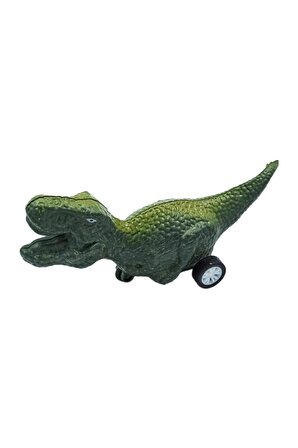 Oyuncak Dinozor Dörtlü Çek Bırak Özellikli 16cm. Dinozor Oyuncak Seti