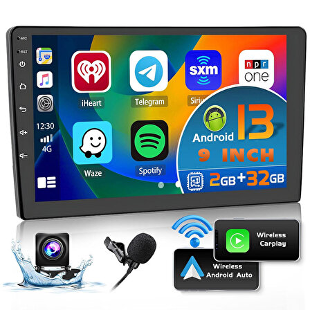 Universal Tablet 4x60w 9 inch Android 2-32 Wifi Carplay Twogo GO-T3L9