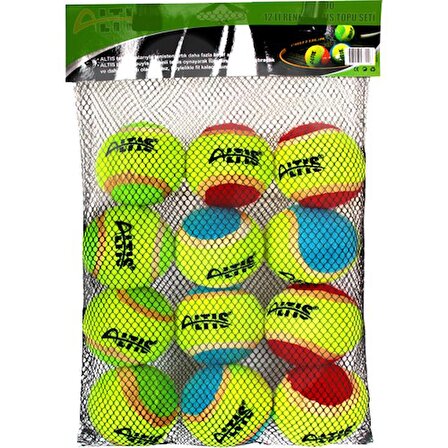 Altis Tp-200 Tenis Topu Renkli 12Li