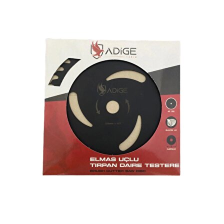 Adige Elmas Uçlu Daire Testere 255mm X 40T (460 Gr)