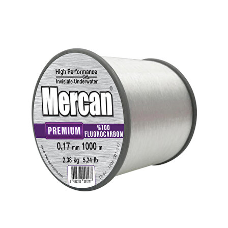 Mercan % 100 Fluorocarbon Premium 1000 m Makara Misina
