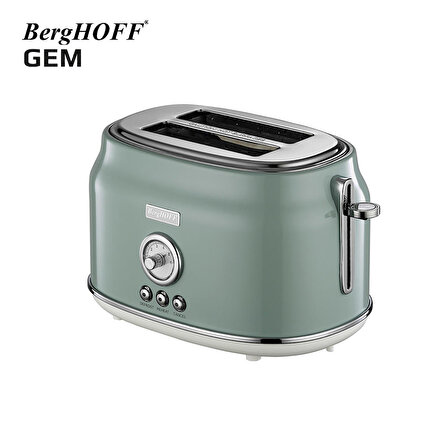 BergHOFF GEM RETRO  Mint Yeşil İki Dilim Ekmek Kızartma Makinesi