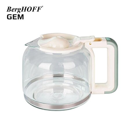 BergHOFF GEM RETRO 15 bardak Mint Yeşil Filtre Kahve Makinesi - 7950401