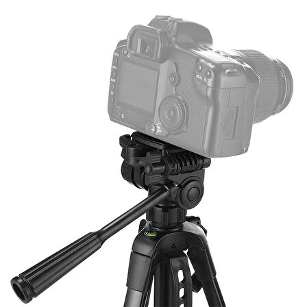Kamera Video Kamera İçin 140 Cm Profesyonel Tripod Standı WT-3520