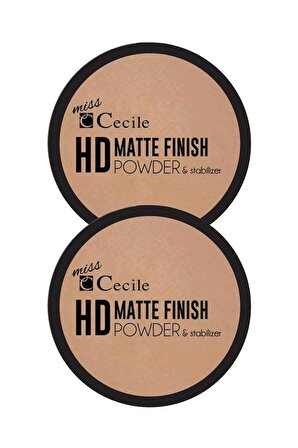 Cecile Miss Hd Matte Finish Powder-Stabilizer 05 Bronze X2