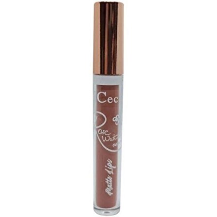 Cecile Rose Water Matte Lips Lipgloss 04