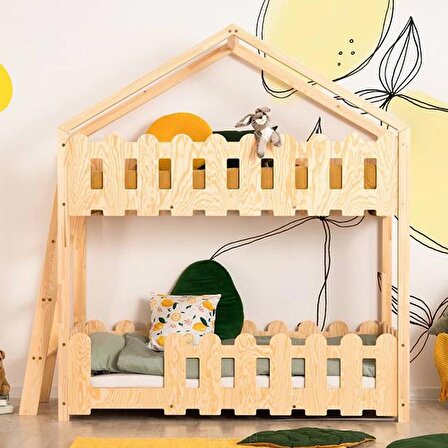 Markaawm Montessori Ranza Yatak Çatılı Çocuk Karyola Palazzo