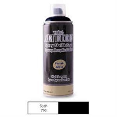 Artdeco Sprey Boya 400 Ml Siyah Y-400-790