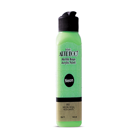 Artdeco Akrilik Boya 140 Ml.N.Yeşil 070R-950