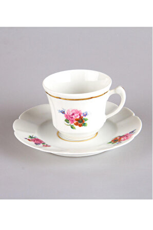 Fransız Antika Porselen Çay Fincanı