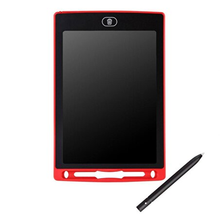 LCD Çizim Tableti 8,5" Kırmızı Lİsanslı Ürün