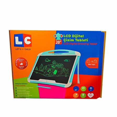 LC-30958 LC Dijital Çizim Tableti 20 İnç