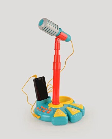 Işıklı Ses Değiştirici Efektli 6 Farklı Müzik Stili ve Ritim Ses Efektleri İçeren Mp3 Girişli Karaoke Seti -LC-30966