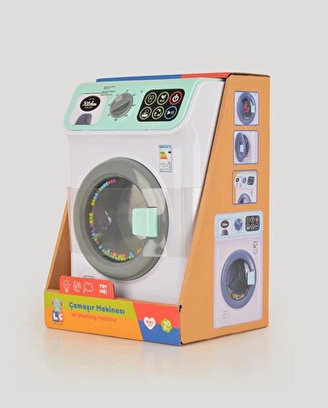 Dokunmatik Ekranlı ve Sesli Oyuncak Çamaşır Makinesi - LC-30998