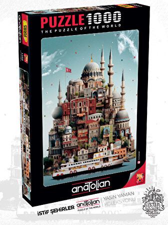 Anatolian 1000 Parçalık Puzzle / Tophane - Kod 1162