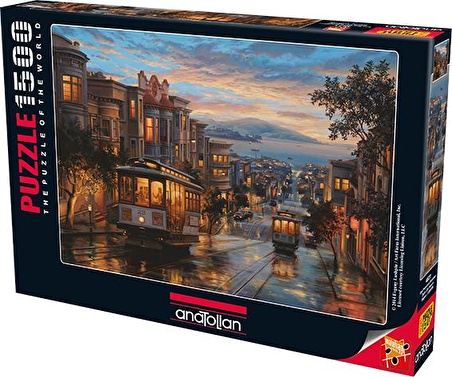 Anatolian Şehir / Yapı 1500 Parça Yetişkin Puzzle