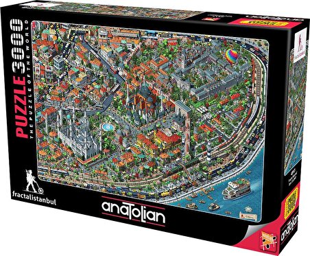 Anatolian Şehir / Yapı 3000 Parça Yetişkin Puzzle