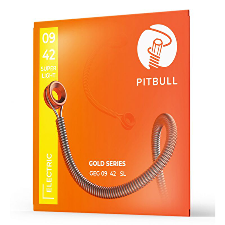 Pitbull Strings Gold Series GEG 09-42 SL Takım Tel Elektro Gitar Teli