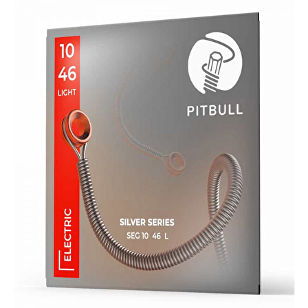 Pitbull Strings Silver Series SEG 10-46 L Takım Tel Elektro Gitar Teli