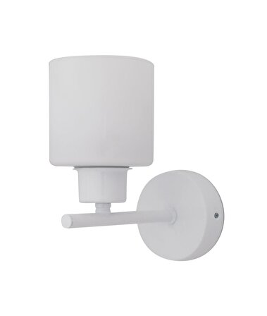 D-Light Zümrüt Cam Modern Banyo - Yatak Odası Duvar Beyaz Aplik 