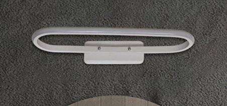 D-Light Ufo Metal Modern Banyo - Koridor Duvar Led Ampül Beyaz Aplik 