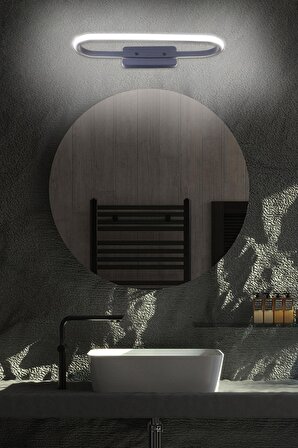 D-Light Ufo Metal Modern Banyo - Koridor Duvar Led Ampül Siyah Aplik 
