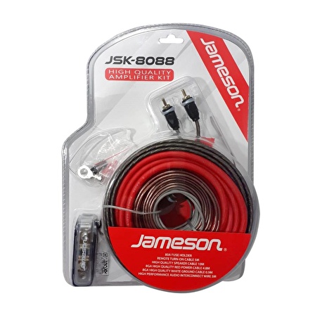 OTO ANFİ KABLO SETİ 8GA JAMESON JSK-8088