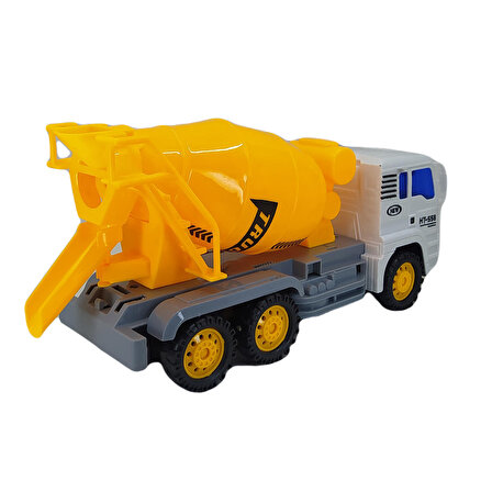 Birlik Truck Toys City Builder Oyuncak Beton Mikseri 24cm Beyaz
