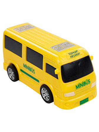 Birlik Oyuncak Şehrin Kırılmazları Sürtmeli Minibüs Sarı