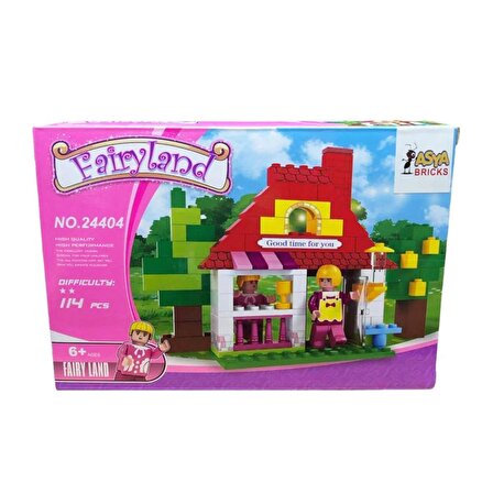 Ant Bricks Fairyland 24404 114 Parça Lego Lisanslı Ürün