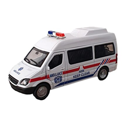 Sesli Işıklı Çek Bırak Ambulans Servis - FY5058SABC-12D