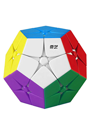 QY ​​Speed Cube 2x2 Megaminx Beyaz Hız Küpü Yapışkansız Kilominx Akıl Ve Zeka Küpü Oyunu