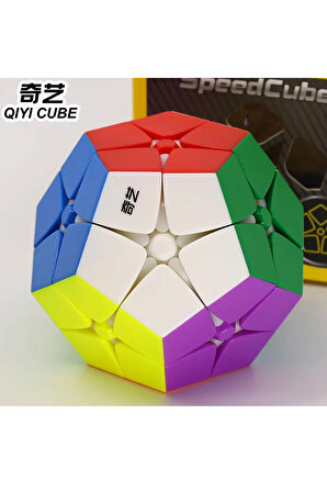 QY ​​Speed Cube 2x2 Megaminx Beyaz Hız Küpü Yapışkansız Kilominx Akıl Ve Zeka Küpü Oyunu