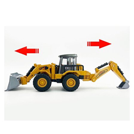 İş Makinası Excavator ve Kepçe - 8881 