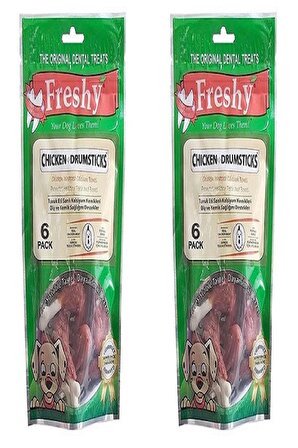 Freshy Chicken Drumsticks Tavuklu Köpek Ödül Maması 2 X 90 gr. (2 Adet)