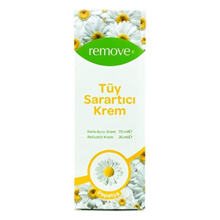 Remove Tüy Sarartıcı Krem 70 Ml + 35 Ml