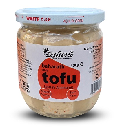 VEGAN URUNLER TOFU 4 LÜ