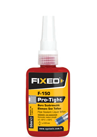 Sgs Fıxed F-150 Pro-Tight Boru Sızdırmazlık Elemanı Sıvı Teflon 50ml