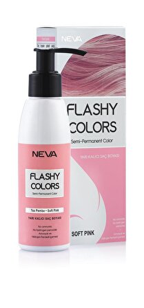 NEVA FLASHY COLORS Yarı Kalıcı Saç Boyası TOZ PEMBE 100ML