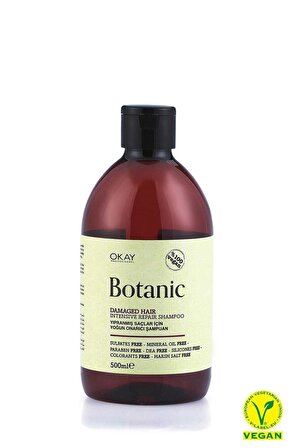 Okay Botanic Yıpranmış Saçlar Için Şampuan 500ml (VEGAN)