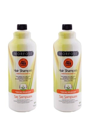 Morfose Tüm Saçlar İçin Canlandırıcı Tuzsuz Şampuan 1000 ml
