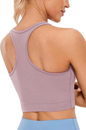 Ghassy Co. Kadın Racerback Running Yoga Egzersiz Fitness Spor Sütyen CRS004