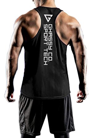 Ghassy Co. Erkek Dry Fit Y-back Gym Fitness Sporcu Atleti GYM-101
